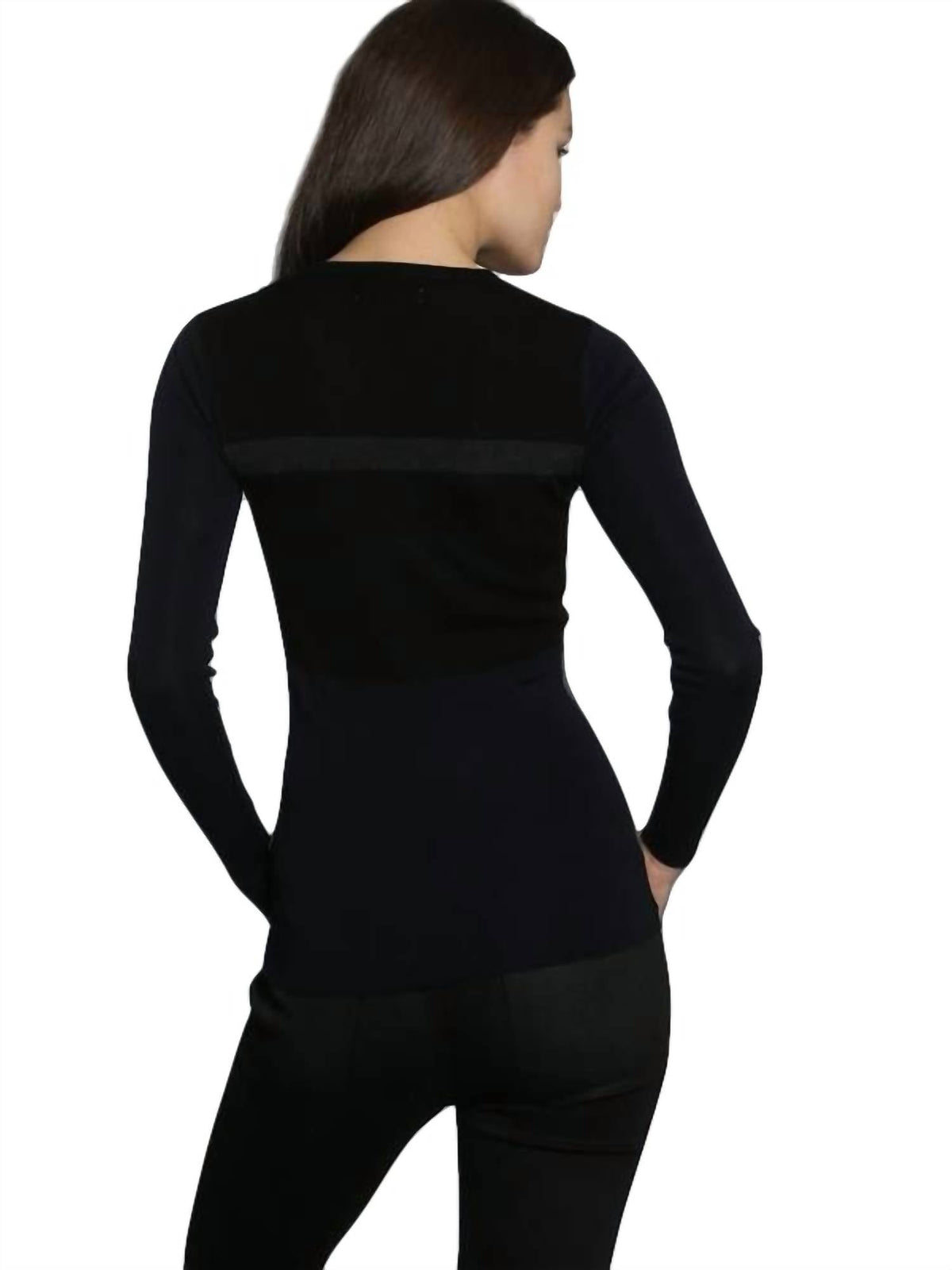 Label+Thread - Skinny Rib Crew Pullover