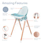 Children of Design 6 in 1 Deluxe High Chair