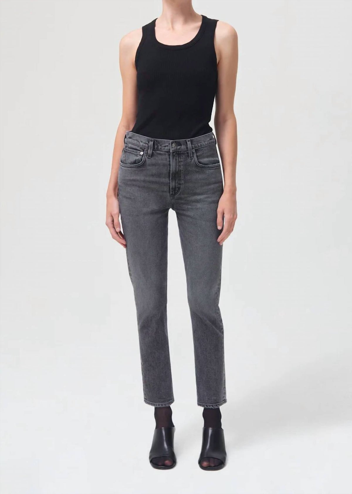 Agolde - MERREL MID RISE STRAIGHT JEAN