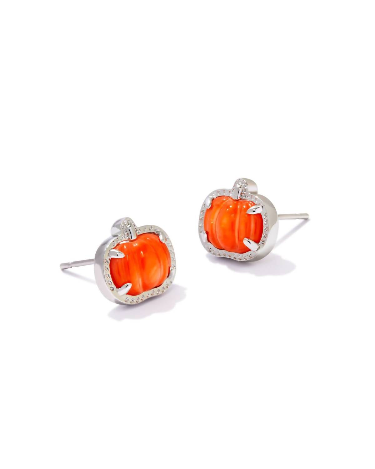 Kendra Scott - Women's Pumpkin Stud Earrings