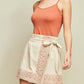 Entro - Embroidered Wrap Skort