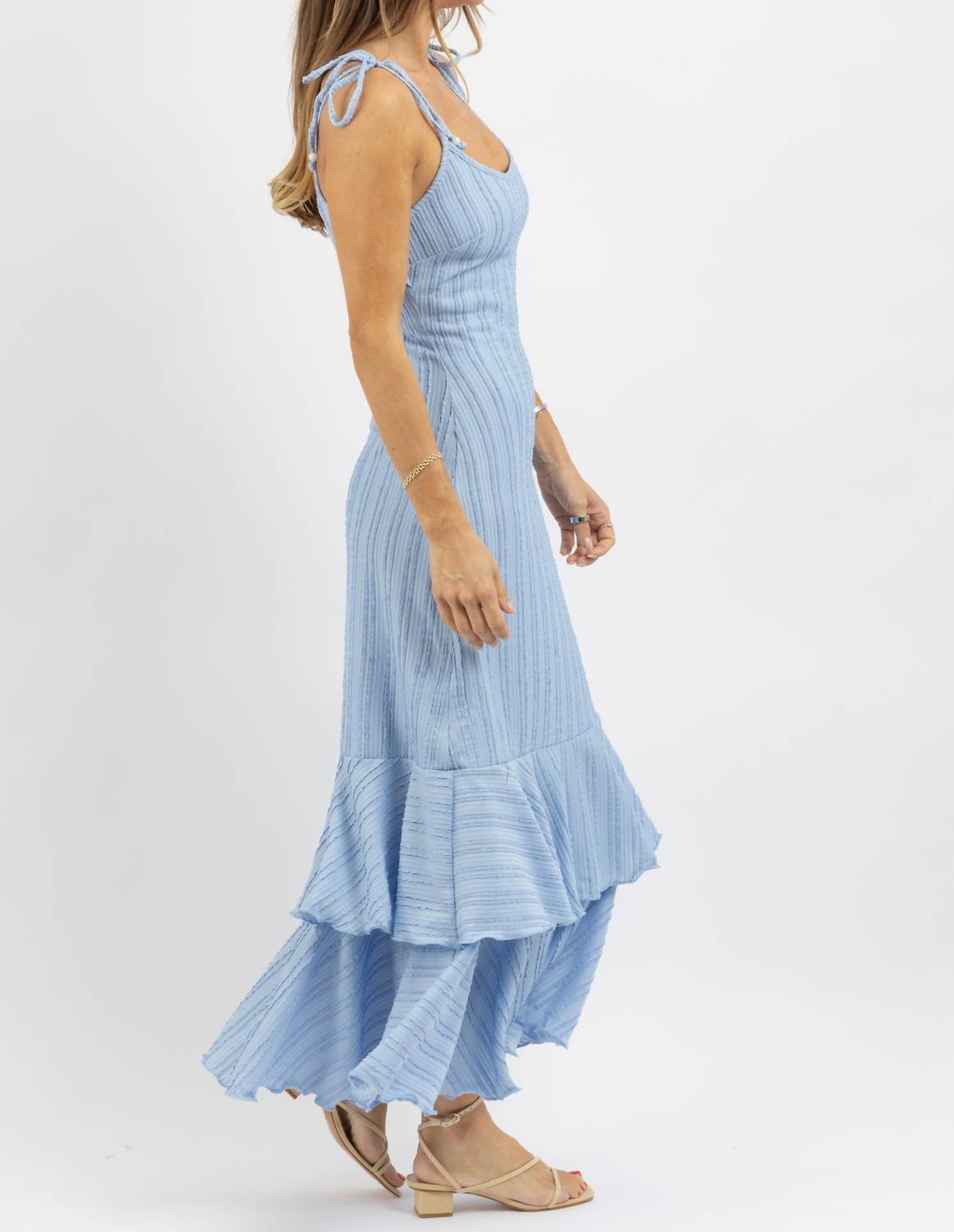 One & Only - Solar Tie Strap Maxi Dress
