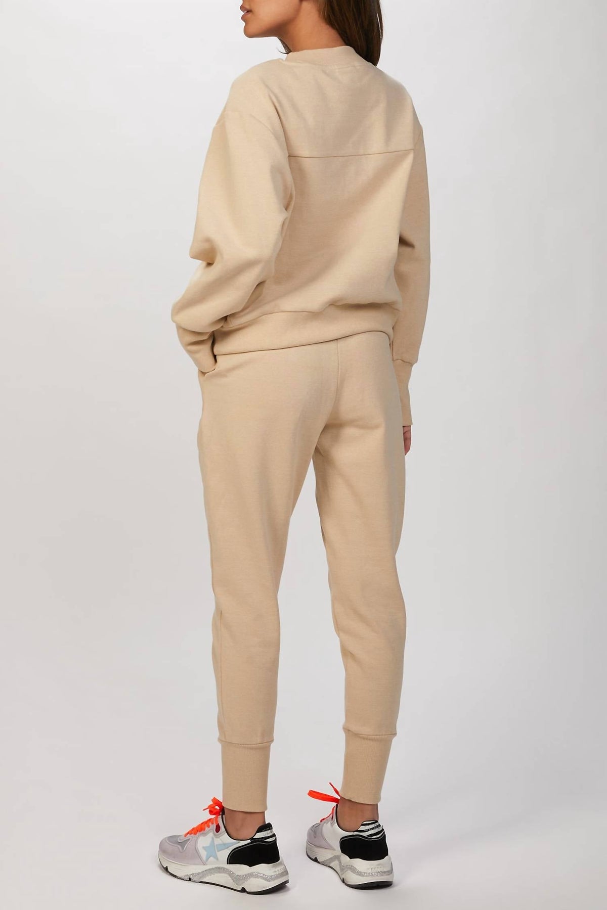 Varley - EDITH RIB PIQUE SWEAT