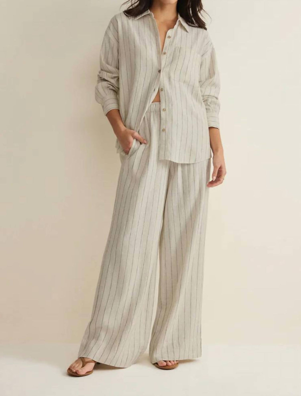 Z Supply - Alfie Striped Button Up Top