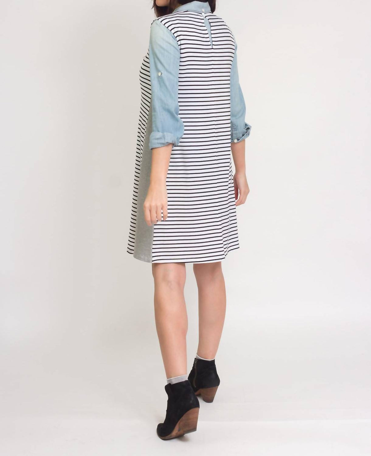 Thml - Tara Embroidered Stripe Dress