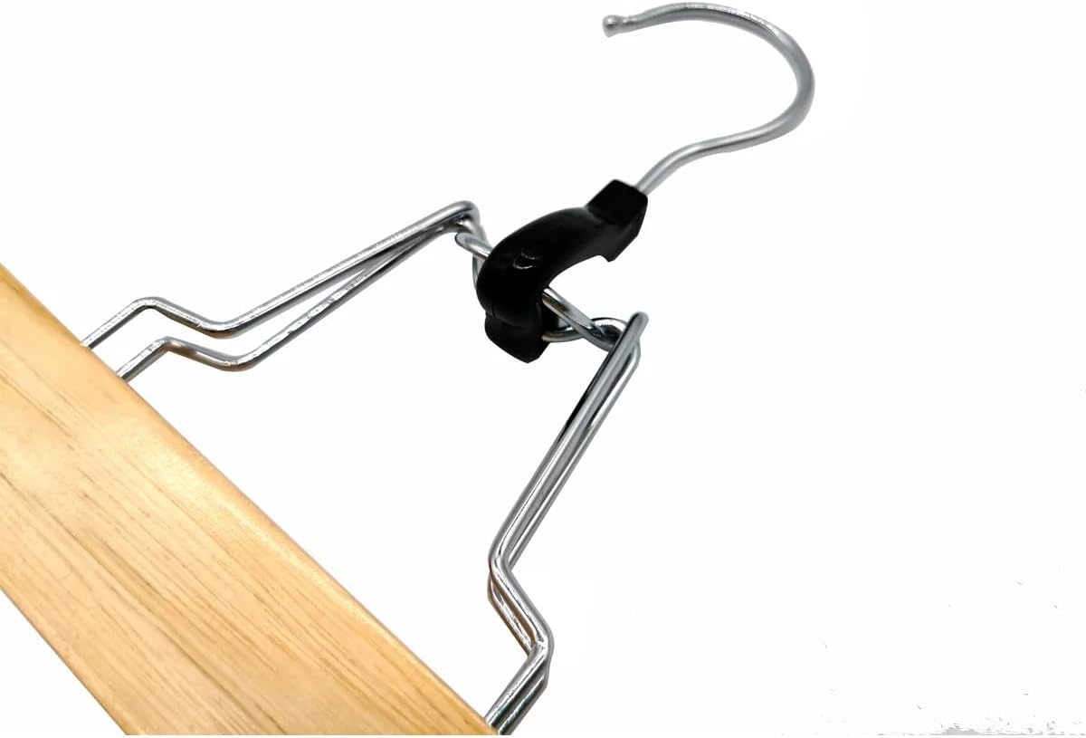 Set of 6 Trouser Clamp Hangers