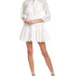 LIKELY Women's Kylie Dress, Optic White, 8