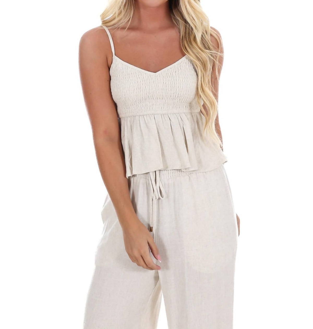 Allie Rose - Chasing that Feeling Linen Top