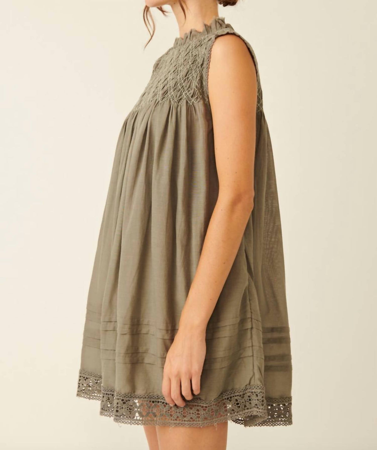 Free People - Shea Solid Mini Dress