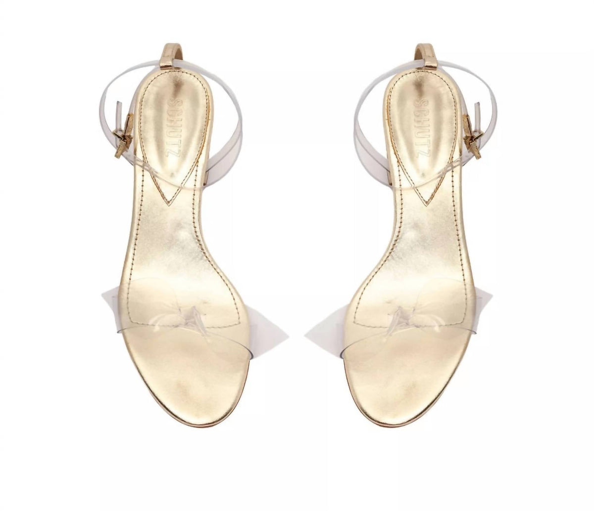 Schutz - Women's Elyda Mid Ankle Strap Block Heeled Sandals