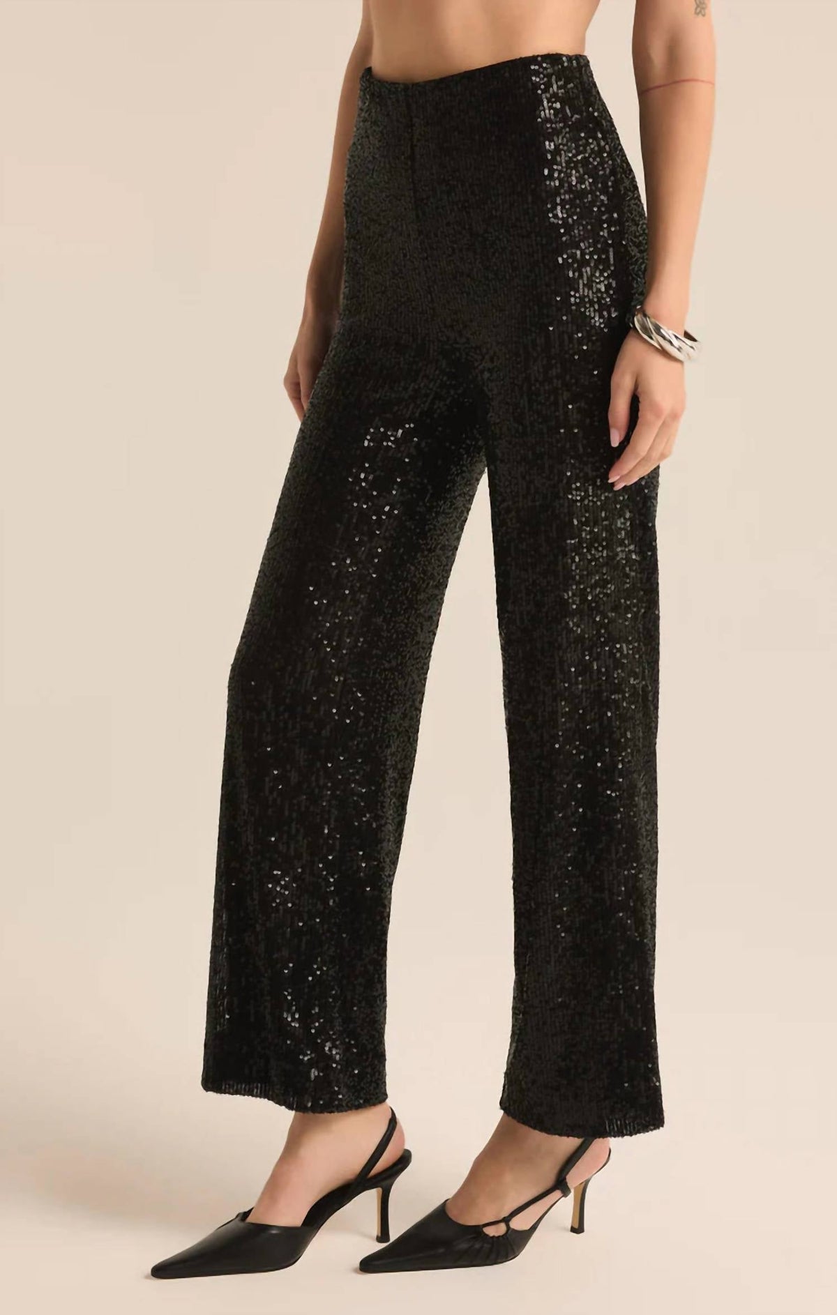 Z Supply - Skylar Sequin Cropped Pants