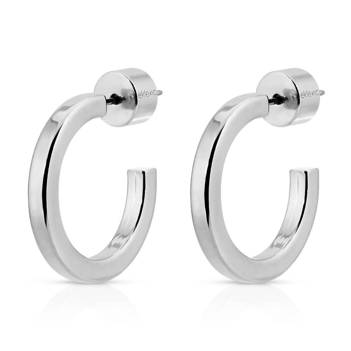 Eklexic - Women's .5" Ava Huggie Hoops