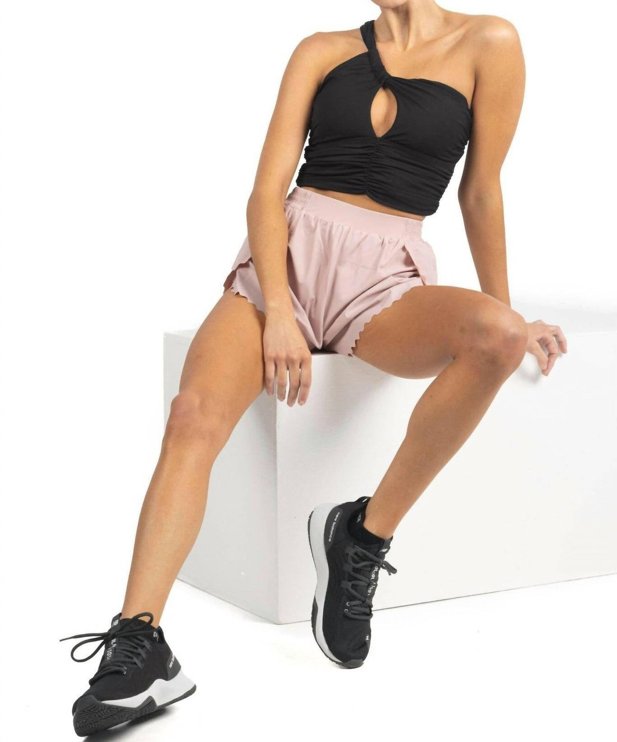 Akalia - Belle Drapped Activewear Sports Bra