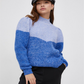VERO MODA Women's Lessa Knitted Pullover Blue