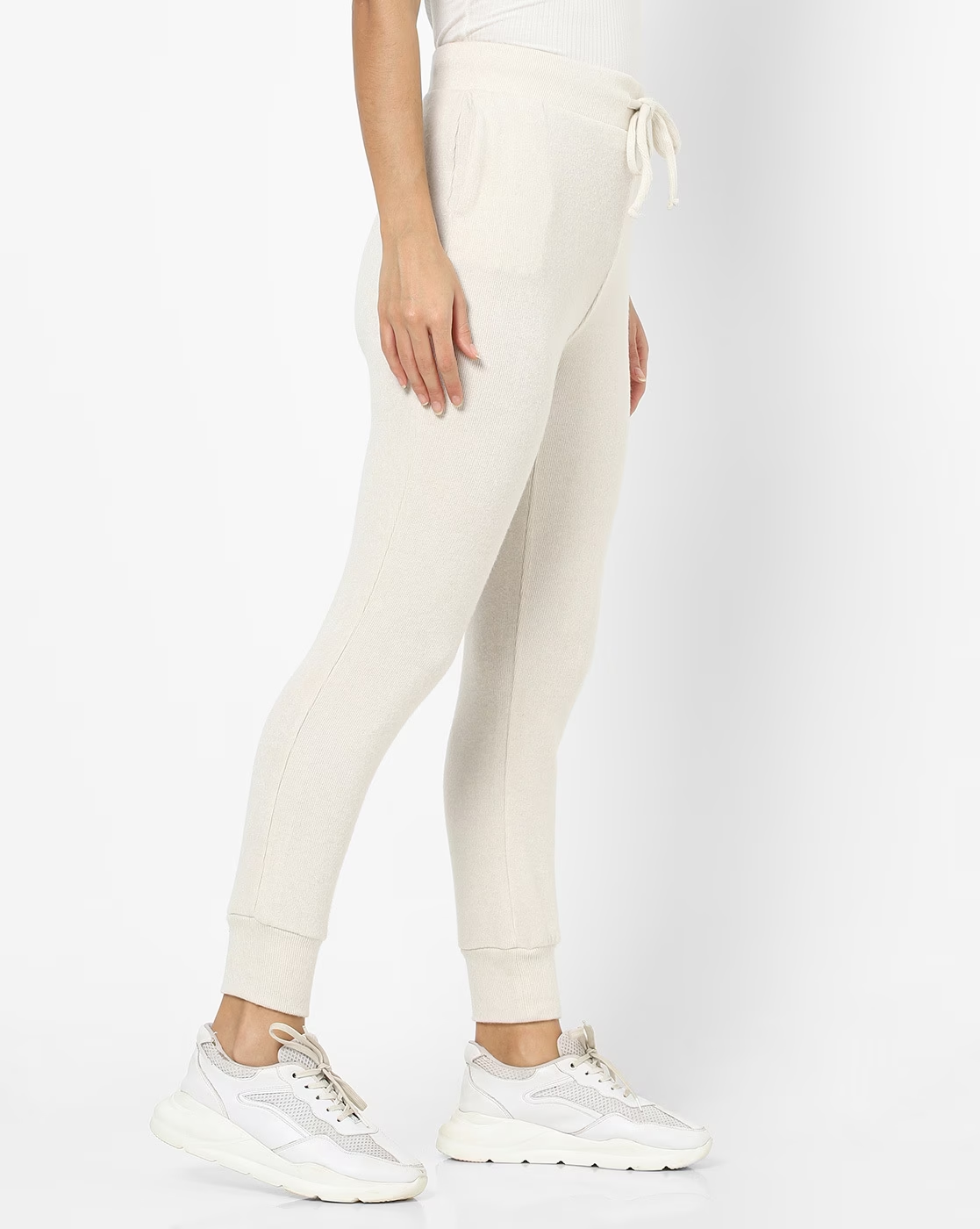VERO MODA Women's Allana Jogger White