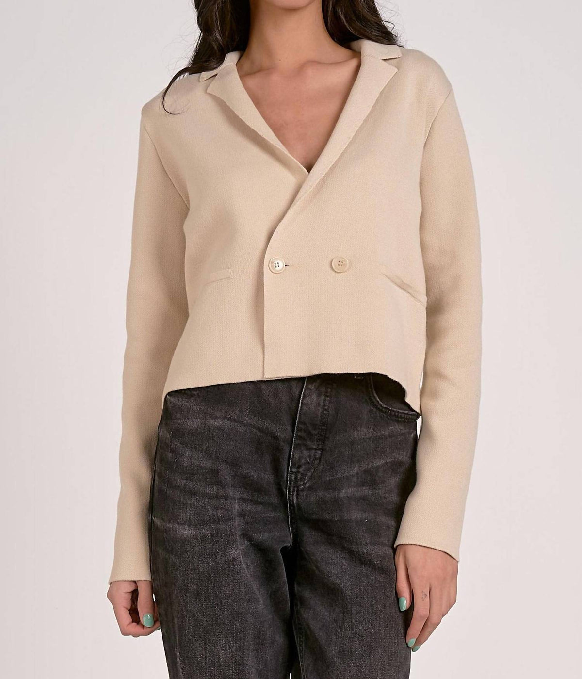 Elan - ROCKY BLAZER SWEATER