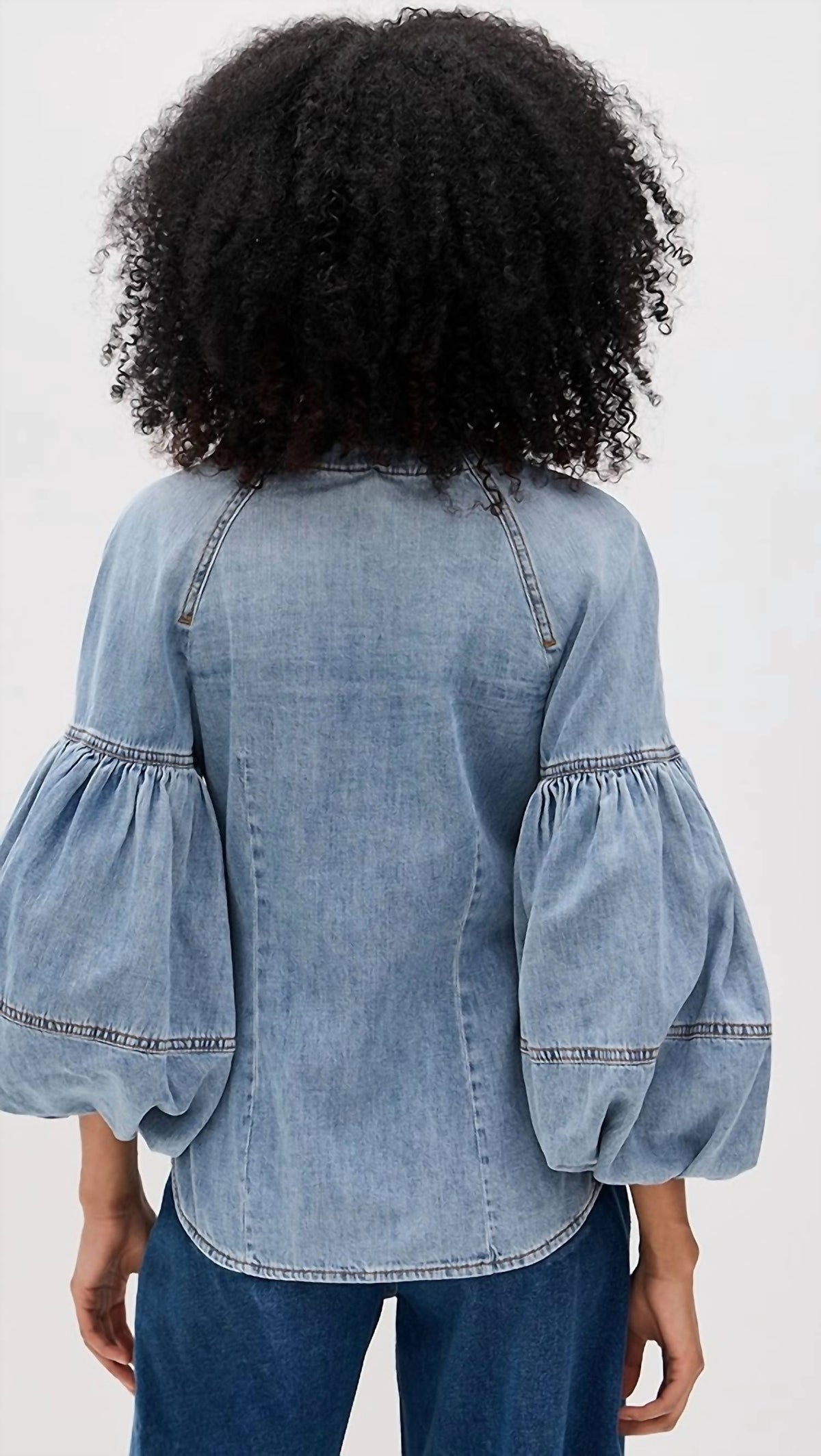 Zimmermann - Illuminate Denim Blouse