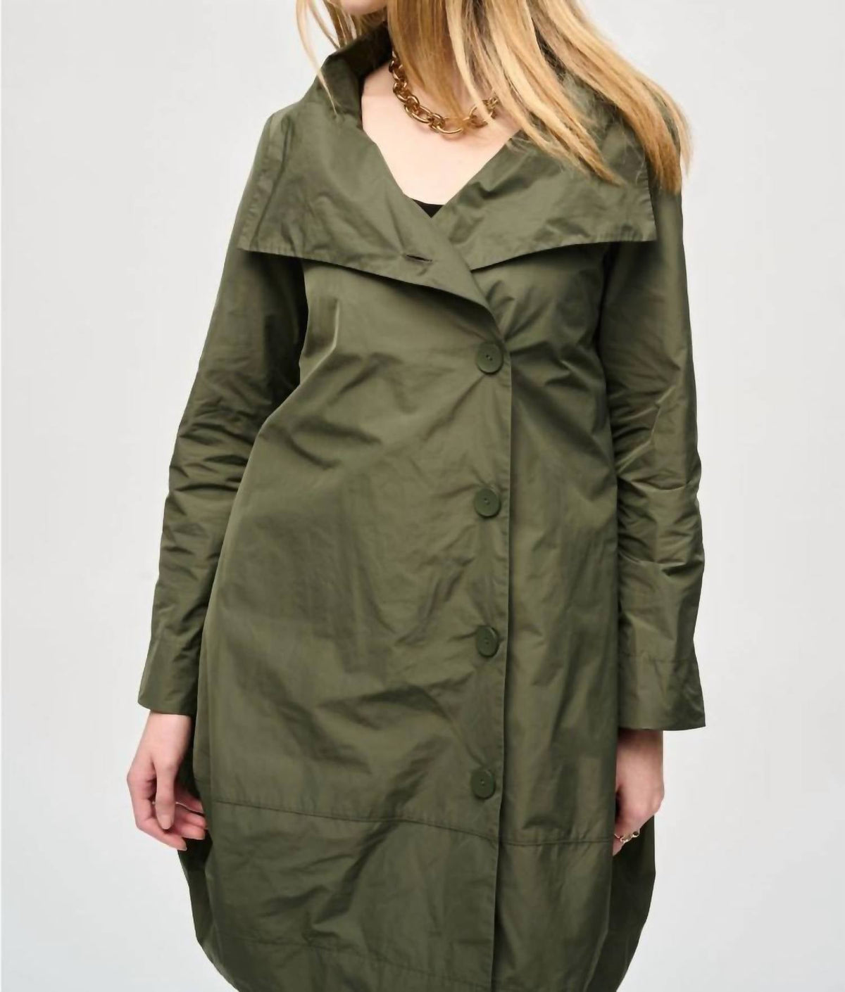 Joseph Ribkoff - Softshell Long Sleeve Cocoon Coat