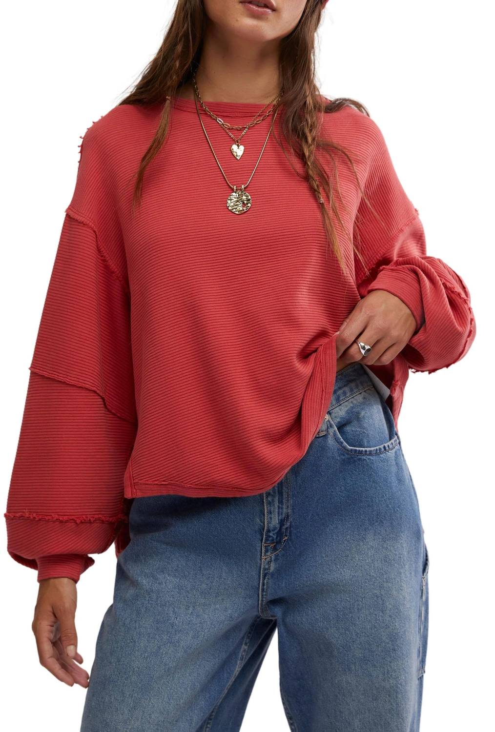 Free People - Total Eclipse Tee Top