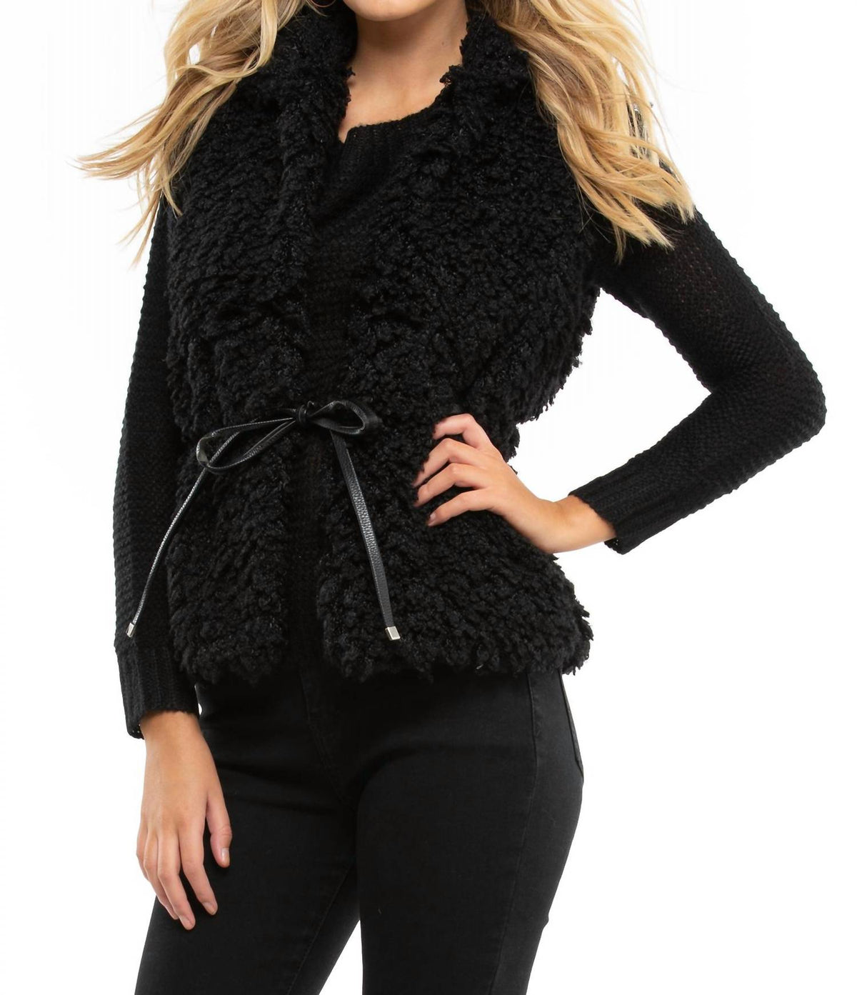 Wyldr - Country Days Fluffy Gilet Faux Fur Vest