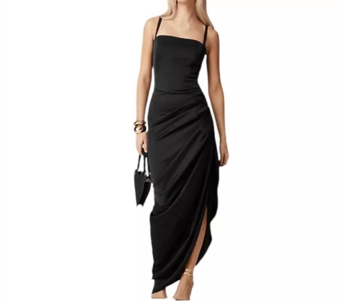 J.Crew - Asymmetrical Ruched Dress
