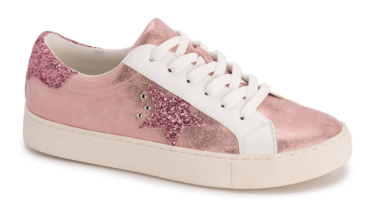 Corkys Footwear - Women's Supernova - Pink Metallic Sneaker
