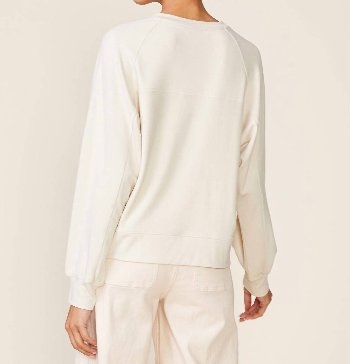 Anthem The Label - Raglan Pullover With Side Snaps Top