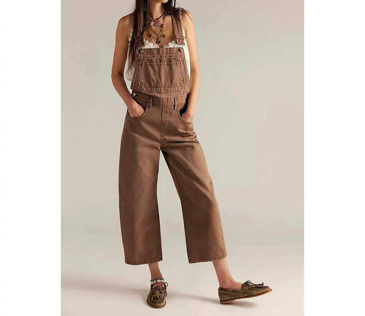 Free People - Deep Trance Overalls