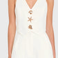 Amanda Uprichard - Paltrow V-neck Cropped Vest