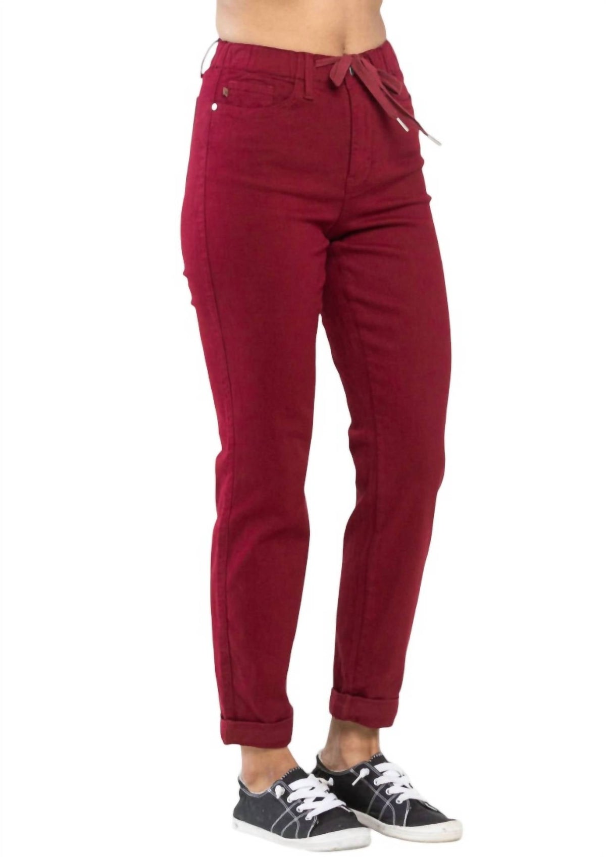 Judy Blue - High Rise Double Roll Cuff Jogger