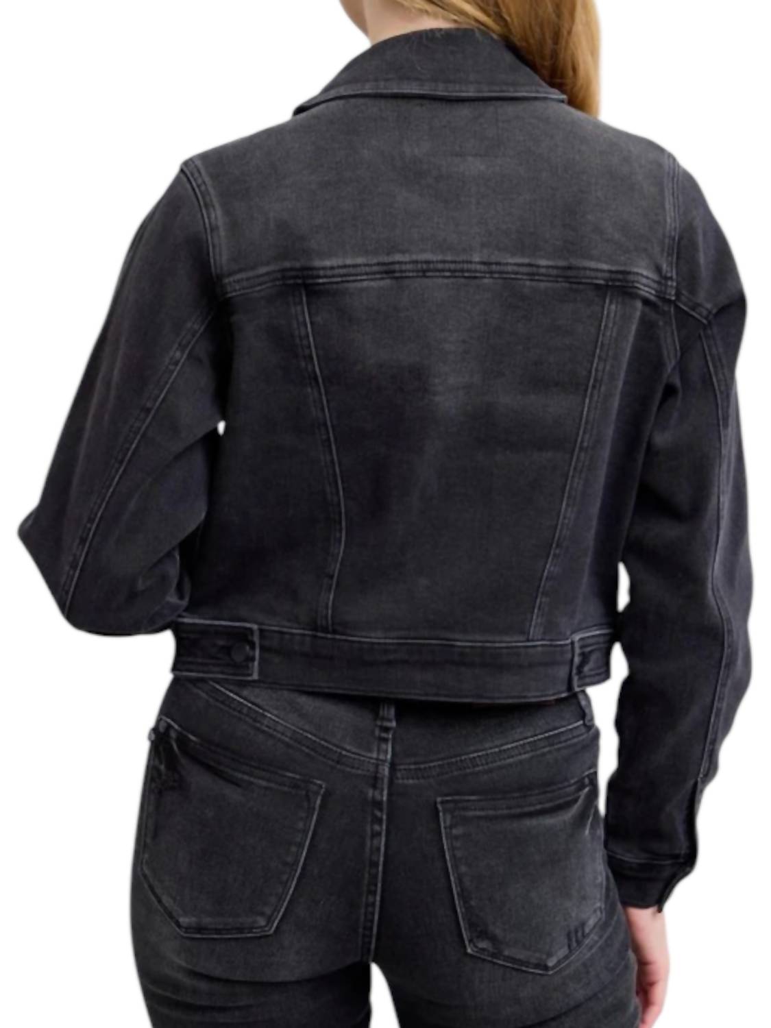 Judy Blue - Mid Length Denim Jacket