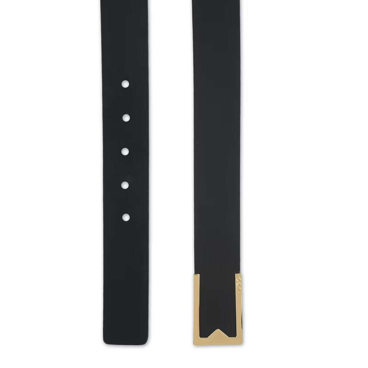Hugo Boss Men's Designer Buckle Italian Leather Dress Belt Black Size 36