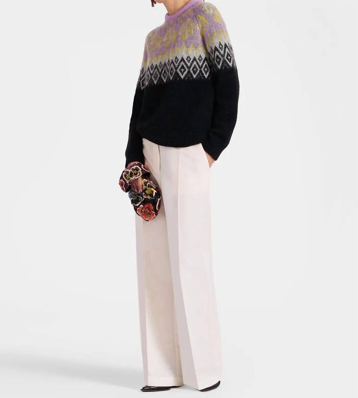 La Doublej - Slope Fair Isle Sweater