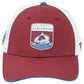 NHL Fanatics Authentic Pro Colorado Avalanche Adjustable Mesh Trucker Hat Cap