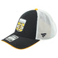 NHL Fanatics Authentic Pro Boston Bruins Adults Adjustable Mesh Trucker Hat Cap