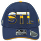 NHL Fanatics Authentic Pro St. Louis Blues STL Stretch Fit Flex Fit M/L Hat Cap