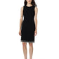 KARL LAGERFELD Paris Womens Black Sheath Dress Size 8