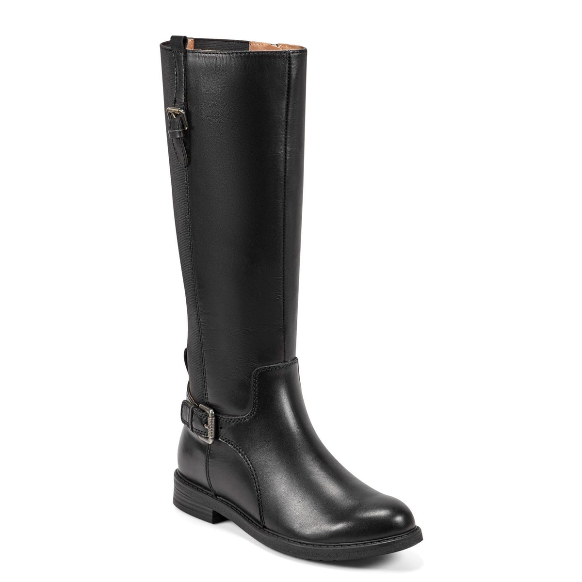 Easy Spirit Jackie Wide Calf Womens Boots Black 8.5 BM