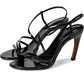 Schutz Womens Annie Curve Black Sandals Size 55 Medium