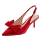 Marc Fisher Womens Allon Red Patent Pump Size 11