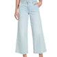 GUESS Womens Eco Zoya Wide Leg Crop Pants Nuage Light