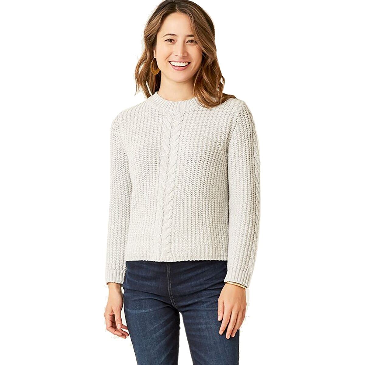 Carve Designs Women's Walsh Sweater - Cloud Heather