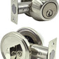 Single Cylinder Deadbolt in Satin Nickel