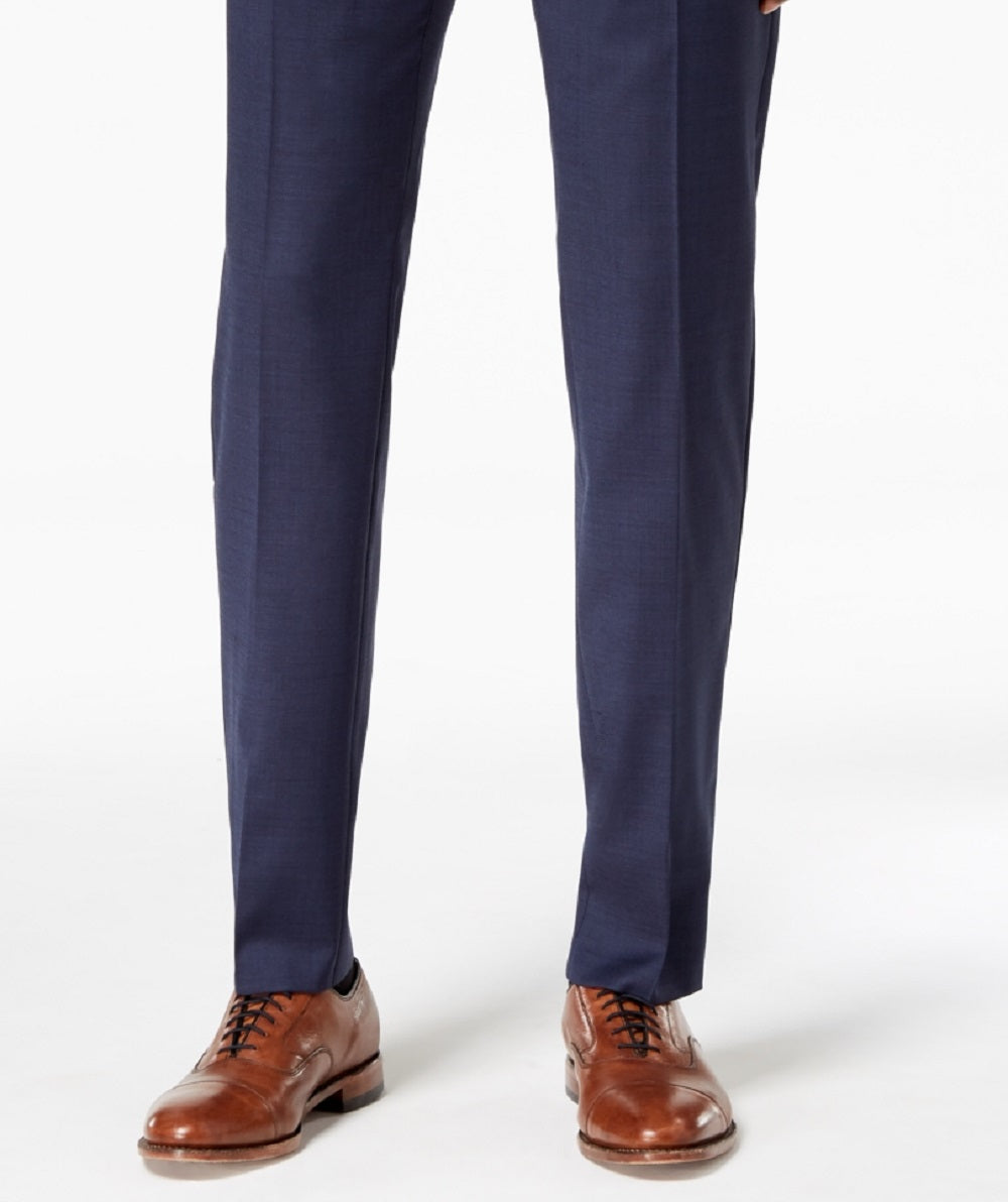 Tommy Hilfiger Men's Modern Fit Th Flex Stretch Suit Pants Blue Size 44X30