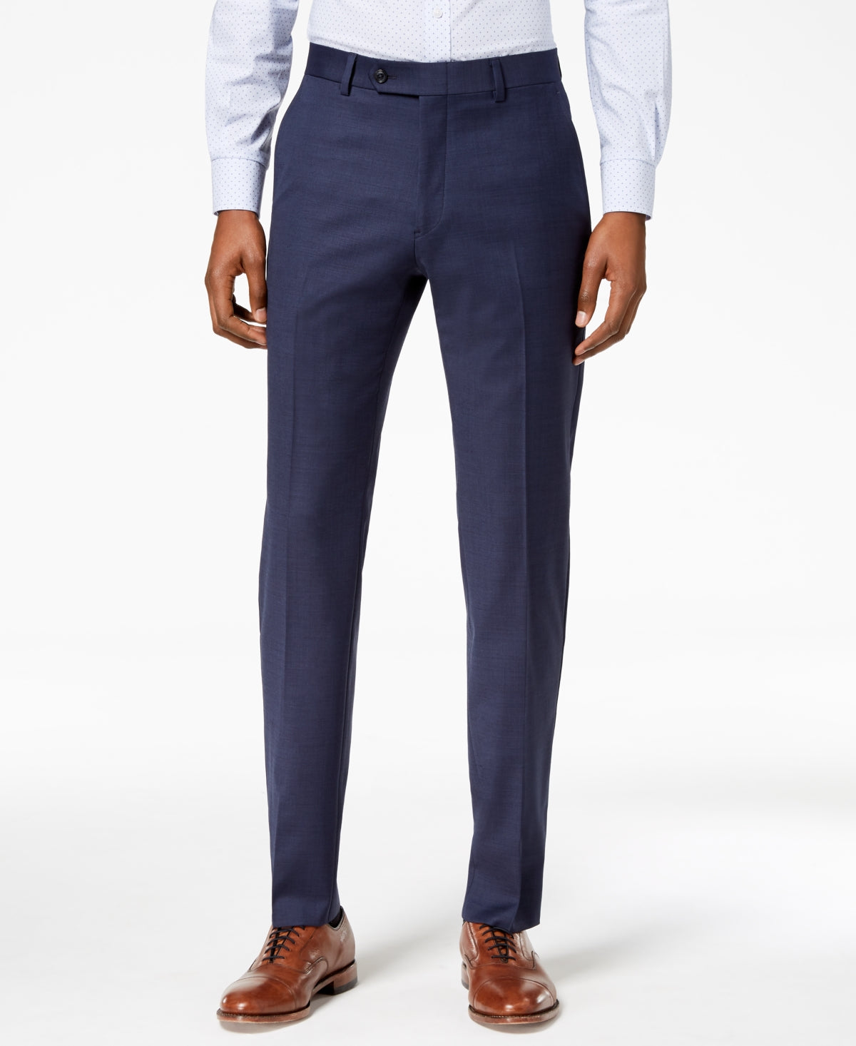 Tommy Hilfiger Men's Modern Fit Th Flex Stretch Suit Pants Blue Size 44X30