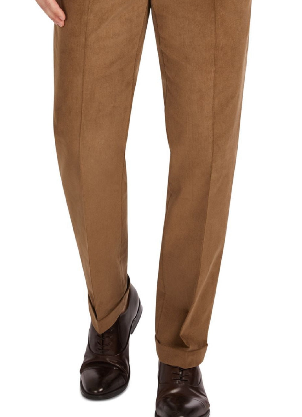 Ralph Lauren Men's Classic Fit Stretch Pants Brown Size 46X34