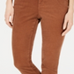 Style & Co Women's Tummy Control Corduroy Pants Brown Size 4 Petite