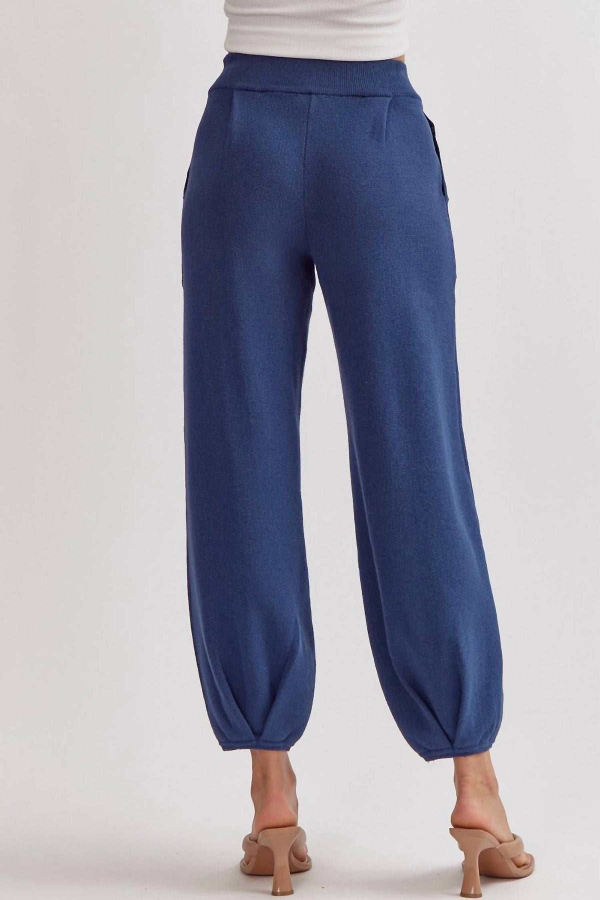 Entro - Knit High Waisted Joggers
