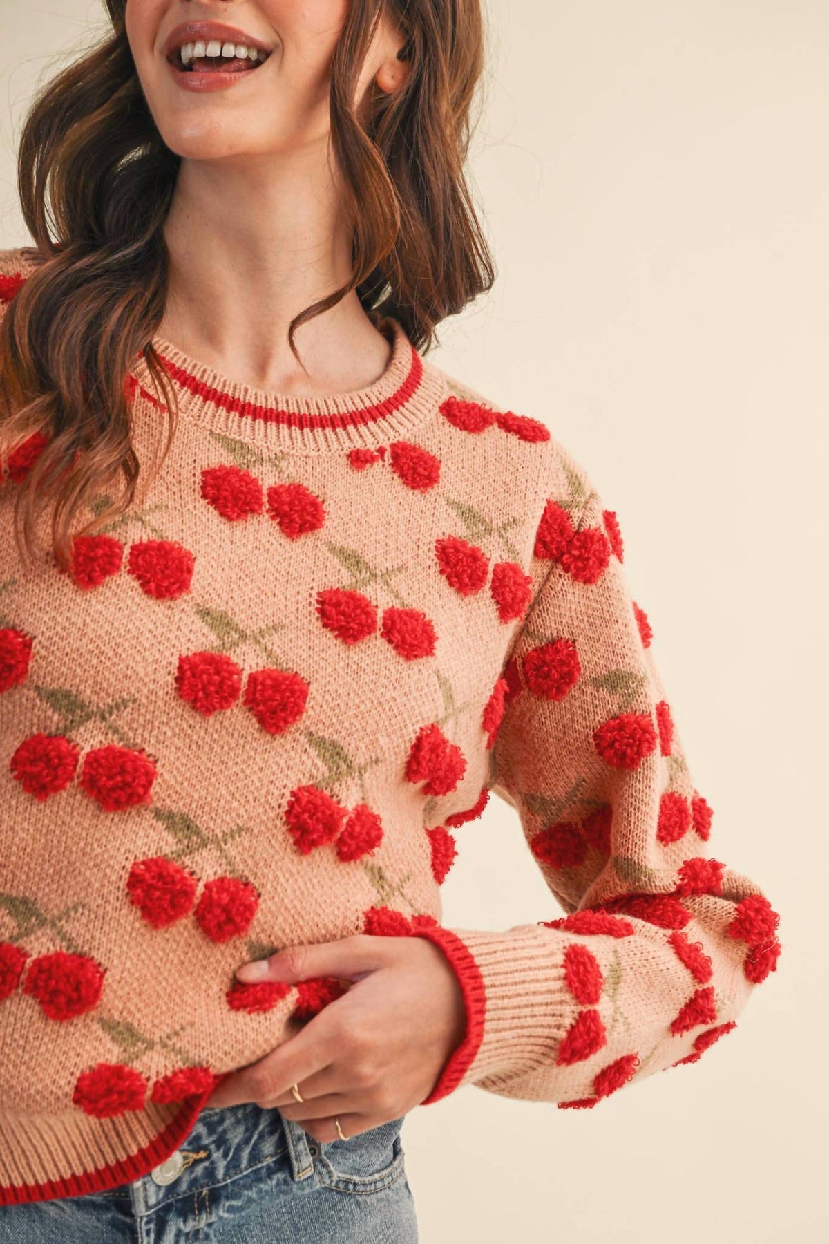 &Merci - Jana Fuzzy Sweater
