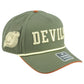 NHL Fanatics New Jersey Devils Green Earth Tone Cord Adults Adjustable Hat Cap